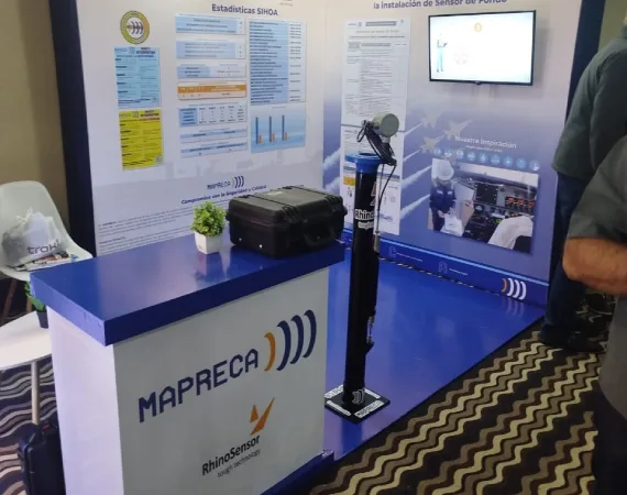 Stand Oficial & Telemetría Rhino Sensor